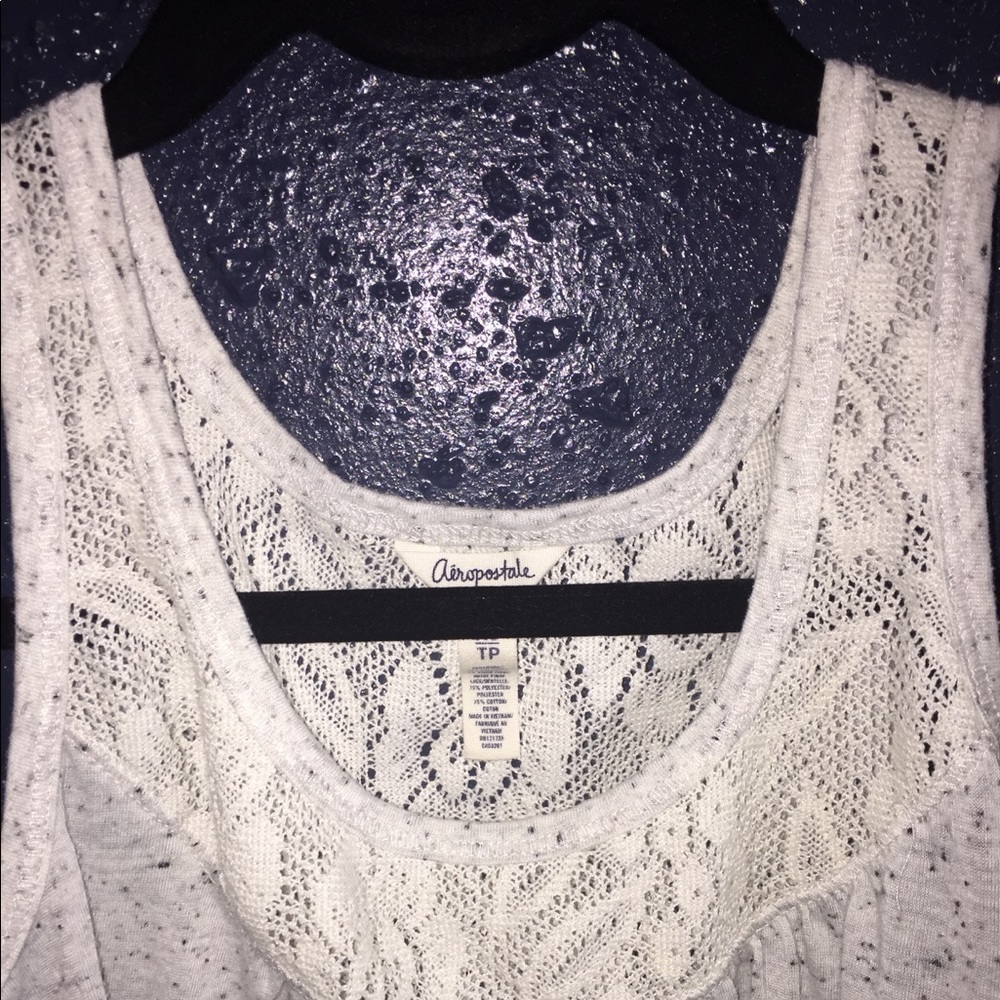 White tank top